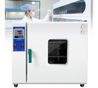 HTDRE Four de séchage sous Vide avec contrôleur et indicateur numériques, Plage de température de 50 à 280 °C, Options 16 L ou 43 L