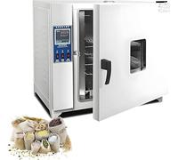 HTDRE Four de séchage sous Vide avec contrôleur numérique et manomètre pour Applications de Chauffage en Laboratoire