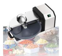 HTDRE Hachoir électrique Professionnel 250 W pour oignons Nouveaux, poireaux, coriandre et ail. Capacité du Bol : 5 L, Vitesse de Rotation 30 TR/Min.