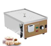 HTDRE Machine à brioches Vapeur électrique 2/4/6 Trous, cuiseur Vapeur électrique Commercial, température 30~110°C, Alimentation en Eau indépendante (2 Trous)