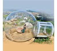 HTDRE Maison Gonflable à Bulles, Tente familiale à dôme Gonflable Transparent et Salle d'exposition