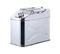 HTDRE Réservoir d'essence en Acier Inoxydable 304 - Accessoires pour Voiture, VTT, Moto - Seau d'huile Universel de 10 L, 15 L ou 20 L