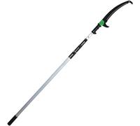 HTDRE Scie d'élagage sur Perche télescopique, Perche Extensible pour la Coupe de Branches en Hauteur et en Bas, 5,5 m (18 pi)