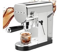 HTDRE Semi-Automatic Espresso Coffee Machine with Milk Froth Steam Wand, 20 Bar High Pressure, 900ml Water Tank, Cappuccino Maker