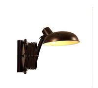 HTERWQEA Appliques murales industrielles en métal for Chambre à Coucher, Lampes murales créatives réglables for Porche, Base E26/E27, Lampes murales for Porte d'entrée, for Ferme, Porte Garage, Cour