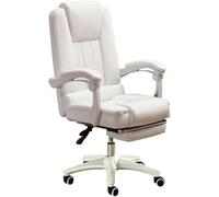 HTERWQEA Chaise Bureau Ergonomique réglable avec Repose-Pieds, Fauteuil pivotant et, Confortable for Gamer, Fonction élévatrice, siège for étudier, Travailler ou se détendre