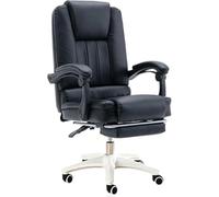 HTERWQEA Chaise Bureau Ergonomique réglable avec Repose-Pieds, Fauteuil pivotant et, Confortable for Gamer, Fonction élévatrice, siège for étudier, Travailler ou se détendre