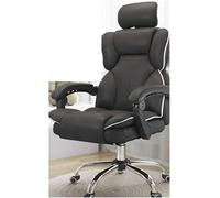 HTERWQEA Chaise Jeu Ergonomique inclinable et réglable, siège Bureau Confortable à Dossier Haut for la Maison, Le, Les études ou Poste Travail, Chaise Pause au Design Simple