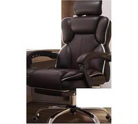 HTERWQEA Chaise Jeu Ergonomique inclinable et réglable, siège Bureau Confortable à Dossier Haut for la Maison, Le, Les études ou Poste Travail, Chaise Pause au Design Simple