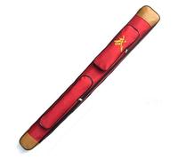 HTGAOO Sacs d'épée de Tai Chi à Double Couche, étui de Transport en Tissu Oxford for Armes de Wushu, Sac de Kendo (Rouge, 110 cm)(Red,110cm)