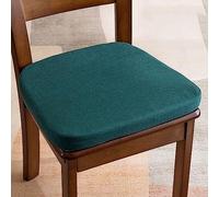 HTGAOO Type U avec Coussin de Chaise, Coussin de Chaise à Manger antidérapant(Deep Greenl,1 Pack)