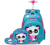 HTgroce Sac à Dos Filles Licorne Sac à Dos préscolaire pour Filles,Cartable Fille Primaire Convient pour GS, CP, CE1, CE2, CM1, CM2 Enfant Étui à Crayons Inclus Parfait pour l'école., A-pourpre, Fille