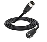 HTGuoji Câble audio DIN 7 broches mâle vers femelle pour systèmes stéréo Bang & Olufsen, Naim, Quad (1 mètre)