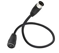 HTGuoji Câble audio professionnel 7 broches mâle vers femelle pour systèmes stéréo Bang & Olufsen, Naim, Quad (0,5 m)