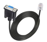 HTGuoji Câble de commande série DB9 vers RJ11 RJ12 6P6C réseau LAN pour servomoteur Leadshine Stepper Drive DM432C DM442 DM556 DM856 3DM683 AM882 DM1182 2 m (6P6C)