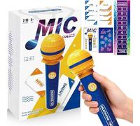 HTGWCG Grab The Mic Jeu - Le Jeu de karaoké Familial pour Les Enfants de 8 Ans et Plus, 2 à 10 Joueurs - Jeu de société pour Mauvais chanteurs - Fun Hilarious Games Night