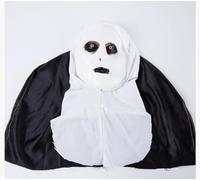 HTGWCG Halloween Mask, the Mask Costume, Costume the M-ask, Ghost M-ask C-ostume, H-alloween Nun Latex M-ask with Scarf Scarves, for Halloween Party Carnival Accessories