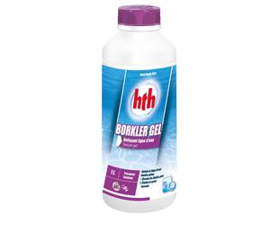 HTH Borkler Gel - Gel nettoyant ligne d'eau détartrant et dégraissant 1L