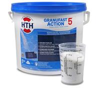 Hth Chlore choc multifonction en granulés 5kg - GRANUFAST ACTION 5 5KG