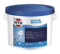 hth chlore lent stabilisé galets 200g 5kg MAXITAB REGULAR 5KG