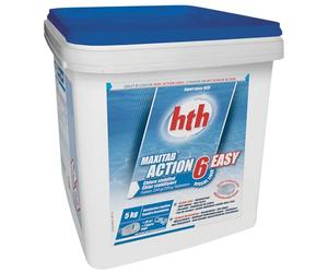 Hth Galets de Chlore stabilisé 250g Maxitab Action 6 Easy 5 kg