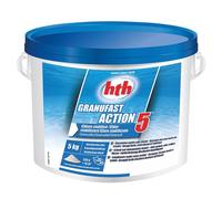 HTH Granufast Action 5 - Chlore stabilisé Granulés 5 kg