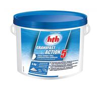 Chlore choc multifonction Granufast 5 actions 5 kg - HTH