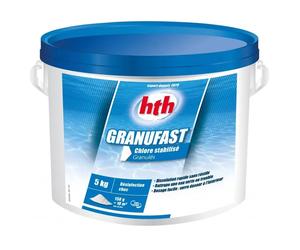 HTH Granufast - Chlore stabilisé Granulés 5 kg