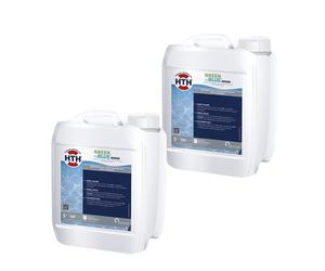 HTH Green to blue Shock - rattrapage eaux verte sans chlore - 10 L (2 bidons de 5 L)