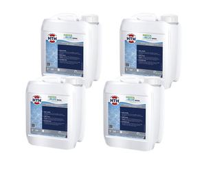 HTH Green to blue Shock - rattrapage eaux verte sans chlore - 20 L (4 bidons de 5 L)