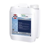 HTH Green to blue shock sans Chlore - Rattrape eau verte ou trouble Liquide 5L