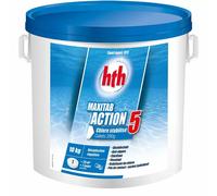 HTH Maxitab action 5 - chlore lent multiactions - Seau de 10 kg