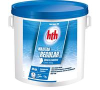Chlore stabilisé désinfection régulière hth® MAXITAB Regular galets 500 g. - 10kg - 10 kg