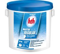 HTH Maxitab regular - chlore lent Quantité - Seau de 10 kg