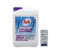 HTH METALSTOP Liquide - 3L | Séquestrant Métaux + 10 Tests HPS OFFERTS 6 en 1