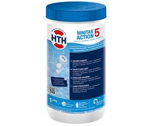 HTH Minitab Action 5 - chlore multiactions pastilles