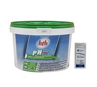 HTH pH Moins Micro-Billes - 5kg | Correcteur de pH Solide - Baisse Le pH + 10 Tests HPS OFFERTS 6 en 1
