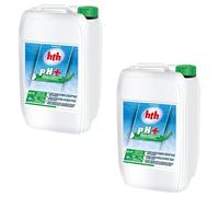 HTH pH plus liquide - 40 L (2 bidons de 20 L)