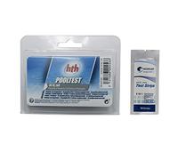 HTH POOLTESTER O2 / Br/pH - Pastilles | Trousse d'Analyse Oxygène Actif/Brome/pH + 10 Tests HPS OFFERTS 6 en 1