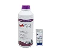 HTH Spa Anti-CALCAIRE Liquide - 1L | Anti Calcaire - Non moussant + 10 Tests HPS OFFERTS 6 en 1