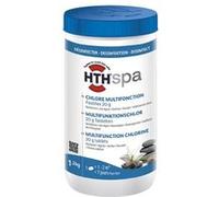 HTH Spa - Chlore stabilisé multifonction Pastilles 1,2kg G