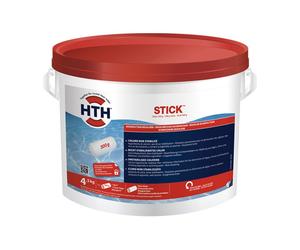 HTH Stick - chlore lent non stabilisé - Seau de 4,5 kg