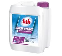HTH Anti-algues liquide SUPER KLERAL – multifonction, triple action – 3 L