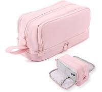 Hthed-Trousse Scolaire Trousse À Crayons Grande Capacité, Trousse Scolaire 4 Compartiments, Scolaires Papeterie Trousse Maquillage Bureau Organisateur Pour Étudiant Collège