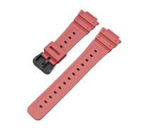 HTHRRFE Accessoires de bracelet de montre 16 mm compatibles avec Casio G-SHOCK DW-5600BBN/Ms/E GW-5000 GW-5035 - Design unique, ajustement confortable(Dark Red-Black-K5)