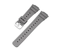 HTHRRFE Accessoires de bracelet de montre 16 mm compatibles avec Casio G-SHOCK DW-5600BBN/Ms/E GW-5000 GW-5035 - Design unique, ajustement confortable(Gray-Steel-K5)
