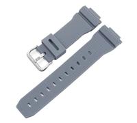 HTHRRFE Accessoires de montre compatibles avec Casio G-Shock DW5600 DW6900 G5600 G5700 GW-M5610 GW-5000 GM5610 GWX5600 Bracelet de montre en silicone 16 mm(Grey silver)
