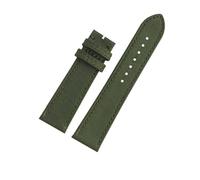 HTHRRFE Bracelet de montre compatible avec Breitling Avenger Deep Dive Seawolf Super Ocean Series, bracelet en cuir et nylon jaune Wolf, 22 mm, 24 mm(Army green no,22mm)