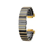 HTHRRFE Bracelet de montre en céramique DW-5600 compatible avec Casio Small Square DW5600 GW-M5610 GW-B5600, boîtier en acier inoxydable, accessoires(Black gold gold,5610)