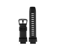 HTHRRFE Bracelet de montre en silicone 18 mm compatible avec Casio G-Shock Protrek PRG-500 510 550 280 250 PRG-260 270 500 PRW-3500 2500 5100(Black black)